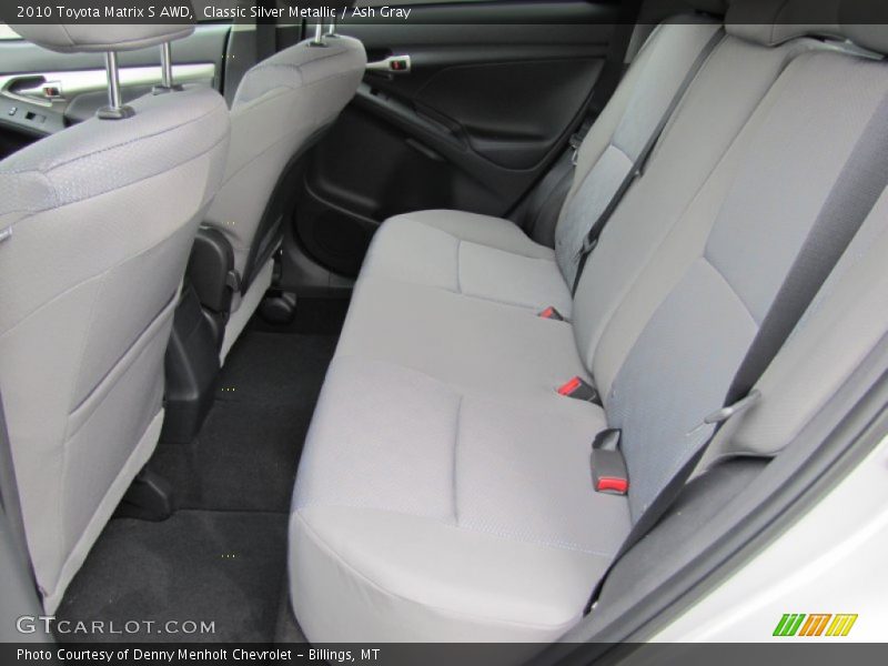  2010 Matrix S AWD Ash Gray Interior