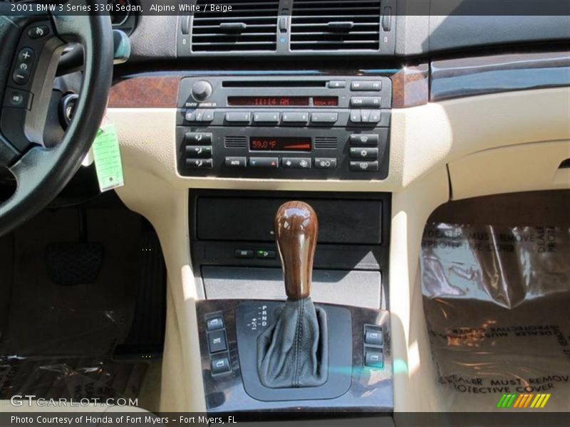 Alpine White / Beige 2001 BMW 3 Series 330i Sedan