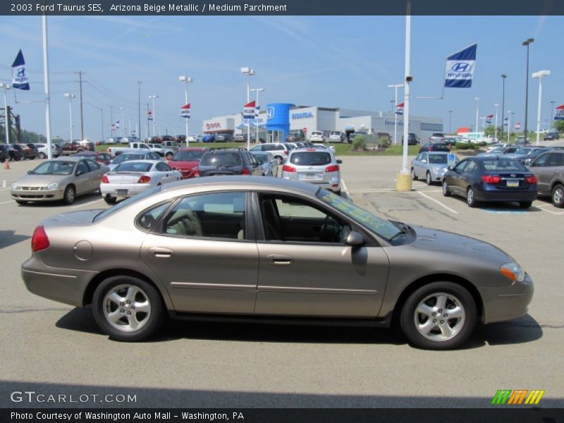 Arizona Beige Metallic / Medium Parchment 2003 Ford Taurus SES