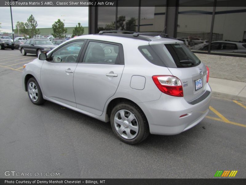 Classic Silver Metallic / Ash Gray 2010 Toyota Matrix S AWD