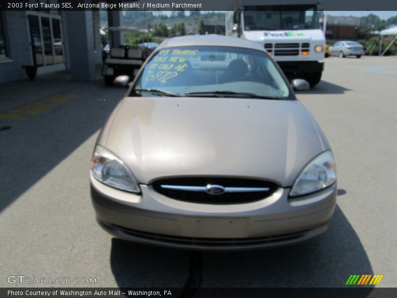 Arizona Beige Metallic / Medium Parchment 2003 Ford Taurus SES