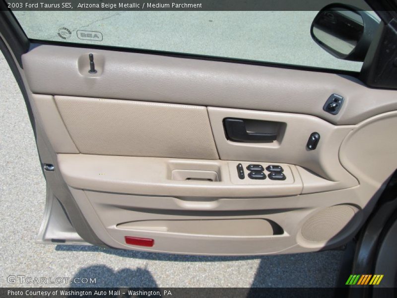 Arizona Beige Metallic / Medium Parchment 2003 Ford Taurus SES
