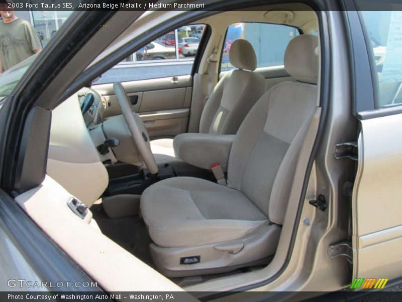 Arizona Beige Metallic / Medium Parchment 2003 Ford Taurus SES