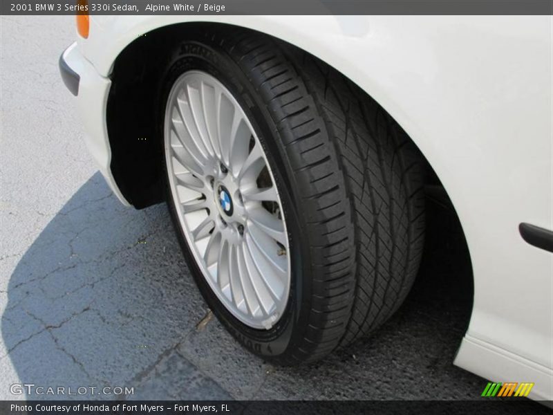 Alpine White / Beige 2001 BMW 3 Series 330i Sedan