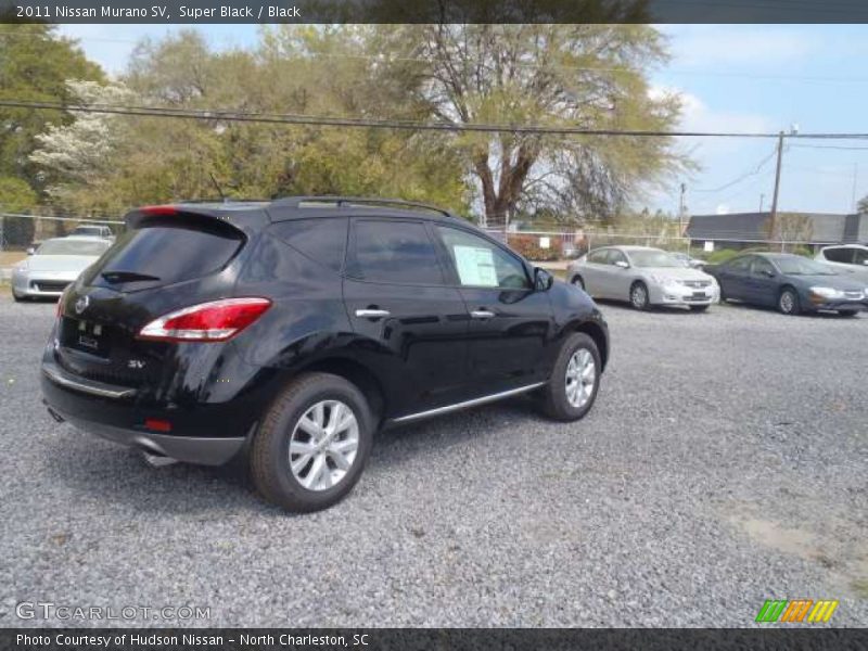 Super Black / Black 2011 Nissan Murano SV