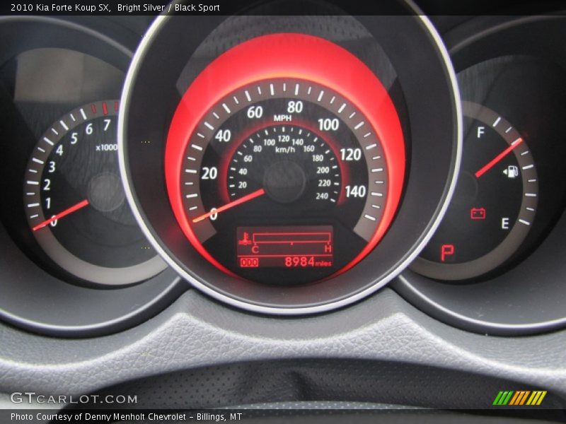  2010 Forte Koup SX SX Gauges