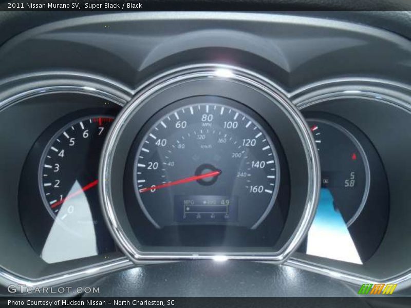Super Black / Black 2011 Nissan Murano SV