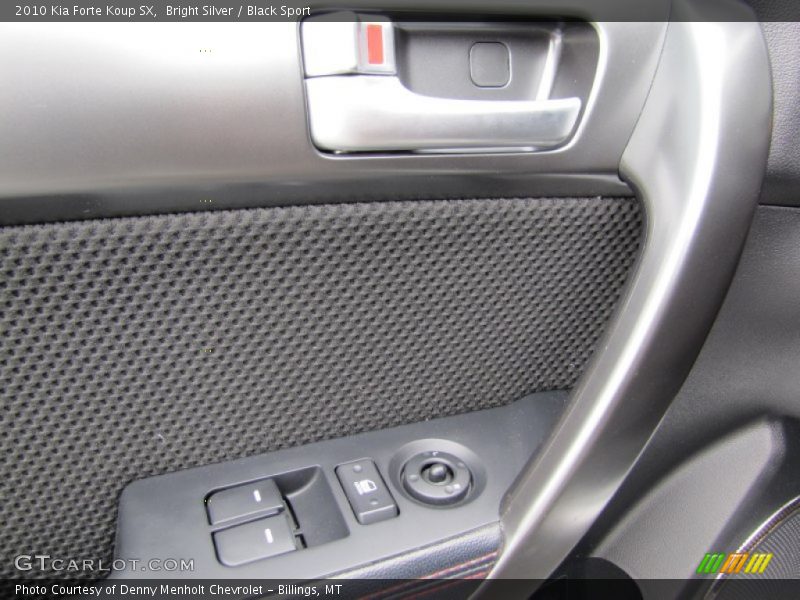 Bright Silver / Black Sport 2010 Kia Forte Koup SX