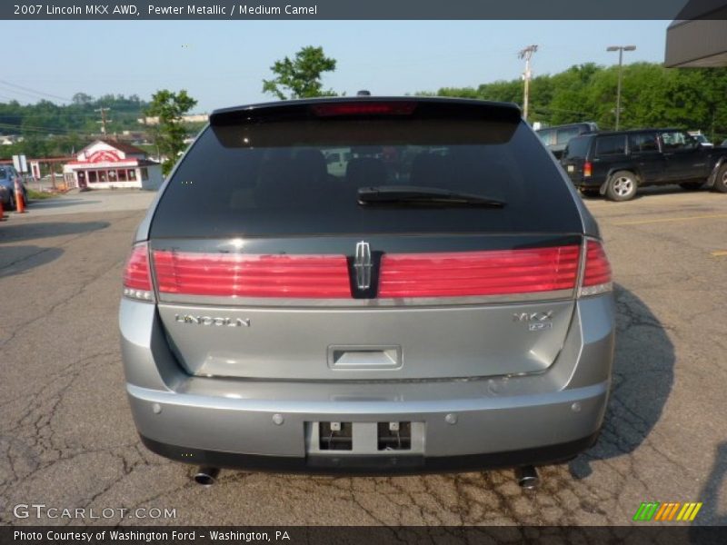 Pewter Metallic / Medium Camel 2007 Lincoln MKX AWD