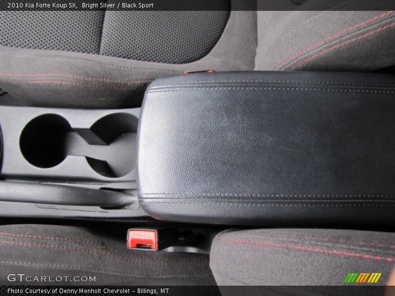 Bright Silver / Black Sport 2010 Kia Forte Koup SX