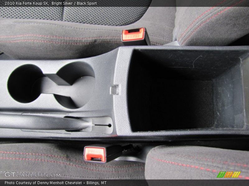 Bright Silver / Black Sport 2010 Kia Forte Koup SX