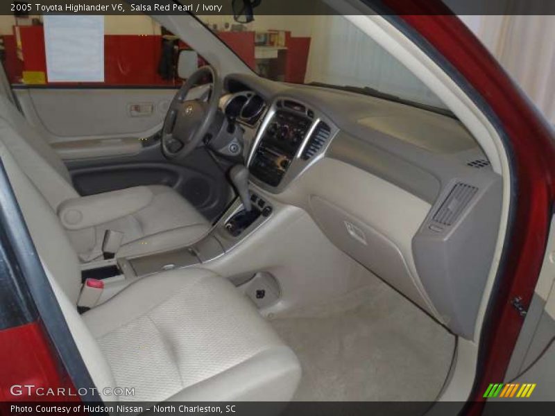 Salsa Red Pearl / Ivory 2005 Toyota Highlander V6