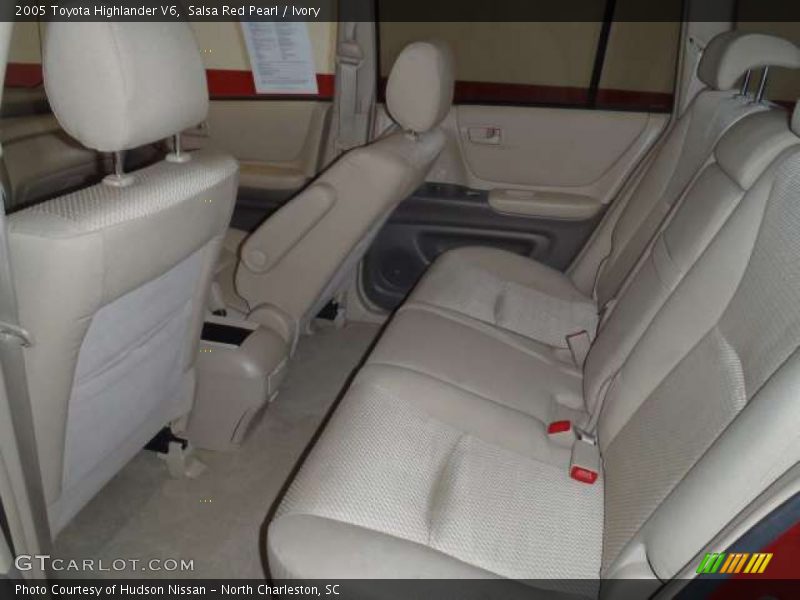 Salsa Red Pearl / Ivory 2005 Toyota Highlander V6