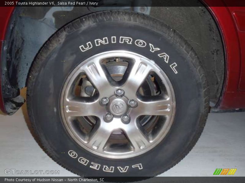 Salsa Red Pearl / Ivory 2005 Toyota Highlander V6