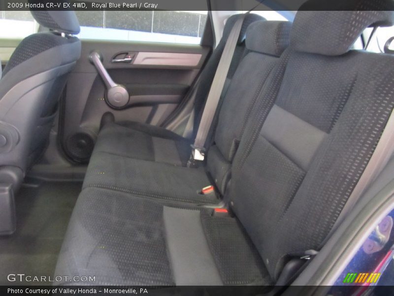 Royal Blue Pearl / Gray 2009 Honda CR-V EX 4WD