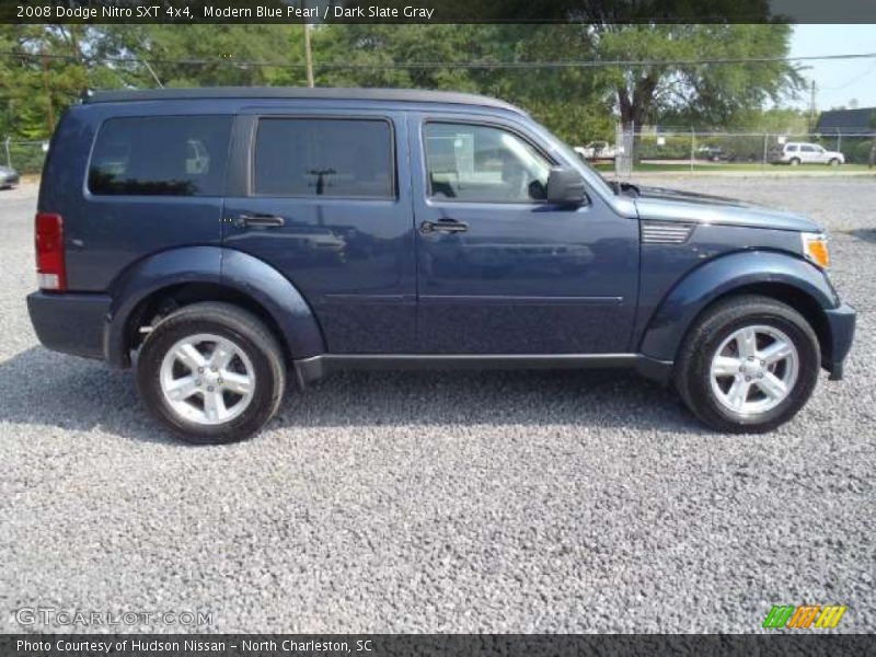 Modern Blue Pearl / Dark Slate Gray 2008 Dodge Nitro SXT 4x4