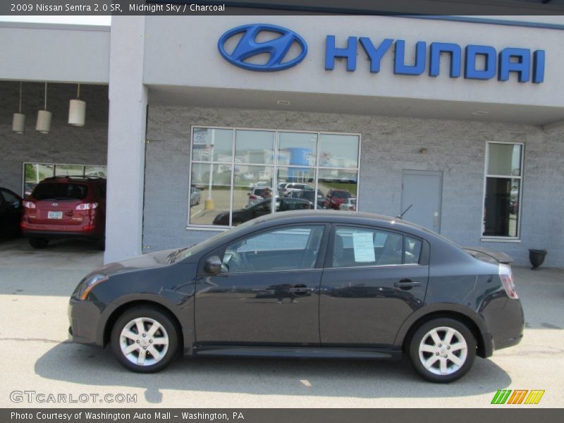 Midnight Sky / Charcoal 2009 Nissan Sentra 2.0 SR