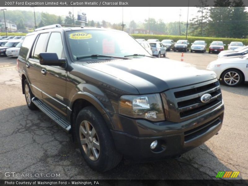 Carbon Metallic / Charcoal Black 2007 Ford Expedition Limited 4x4