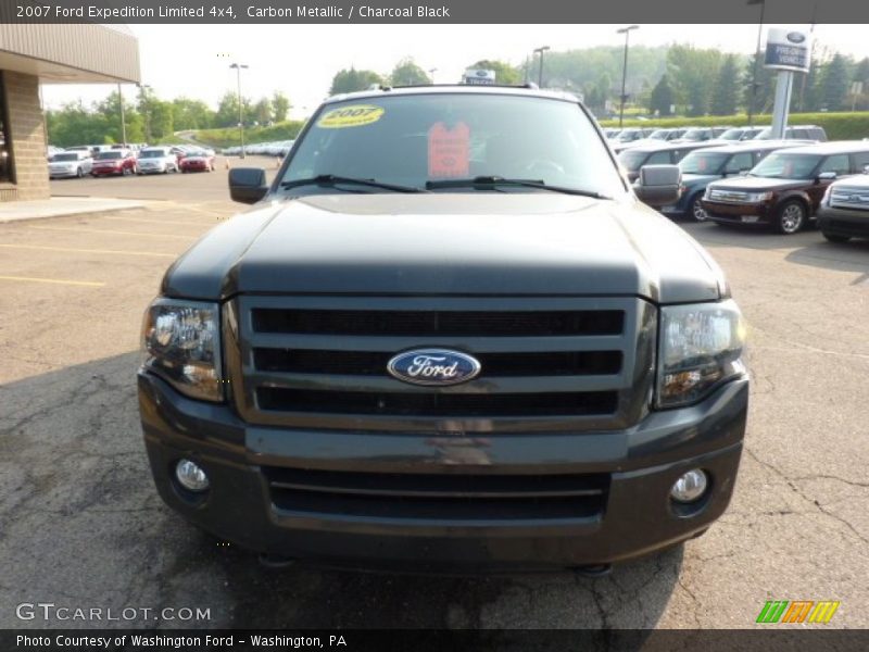 Carbon Metallic / Charcoal Black 2007 Ford Expedition Limited 4x4