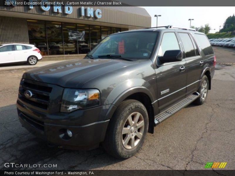 Carbon Metallic / Charcoal Black 2007 Ford Expedition Limited 4x4
