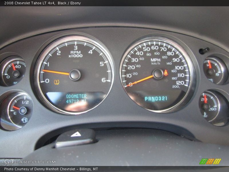  2008 Tahoe LT 4x4 LT 4x4 Gauges