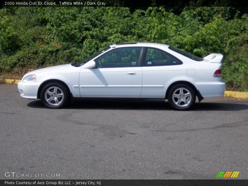 Taffeta White / Dark Gray 2000 Honda Civic EX Coupe