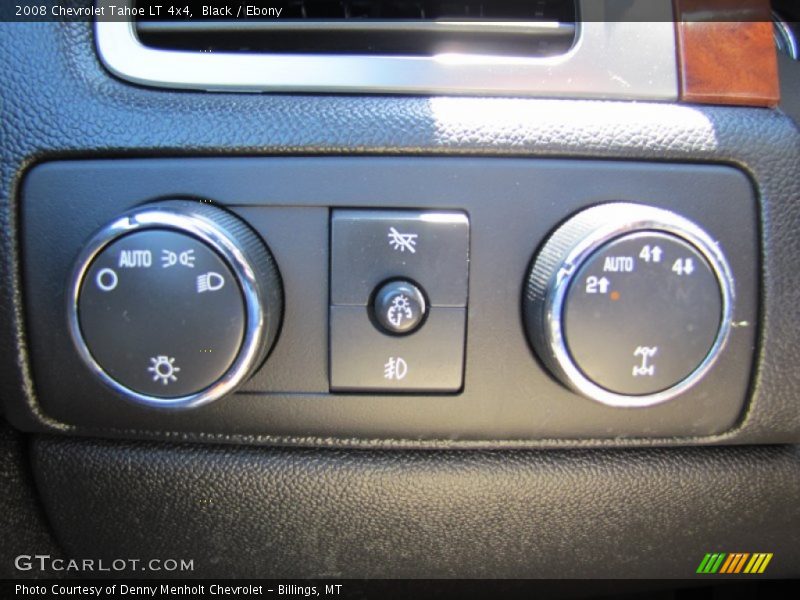 Controls of 2008 Tahoe LT 4x4