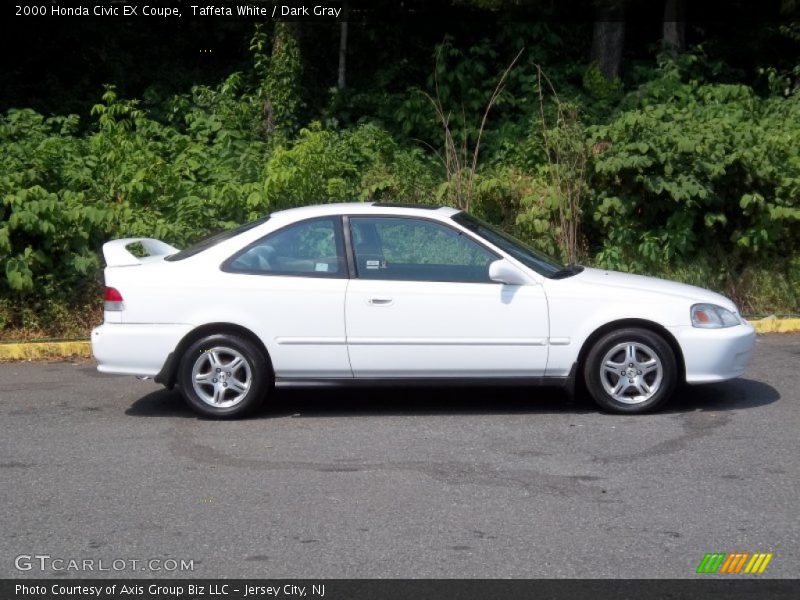 Taffeta White / Dark Gray 2000 Honda Civic EX Coupe