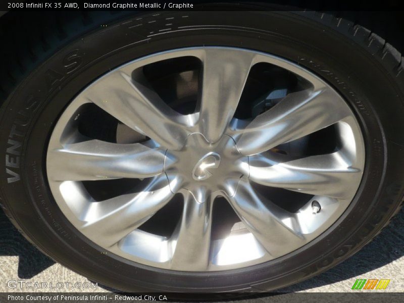 Diamond Graphite Metallic / Graphite 2008 Infiniti FX 35 AWD