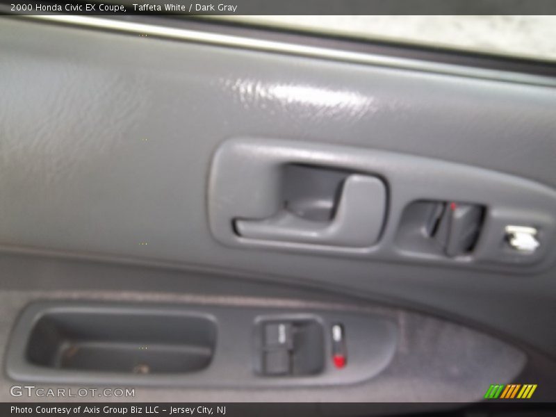 Taffeta White / Dark Gray 2000 Honda Civic EX Coupe