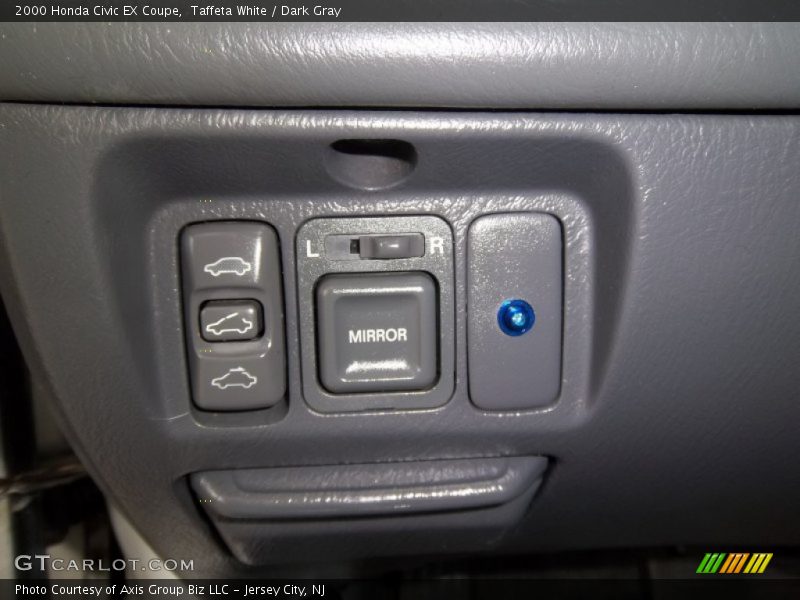 Taffeta White / Dark Gray 2000 Honda Civic EX Coupe