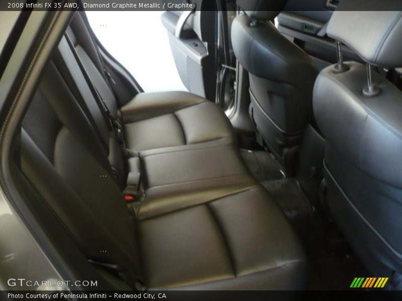 Diamond Graphite Metallic / Graphite 2008 Infiniti FX 35 AWD