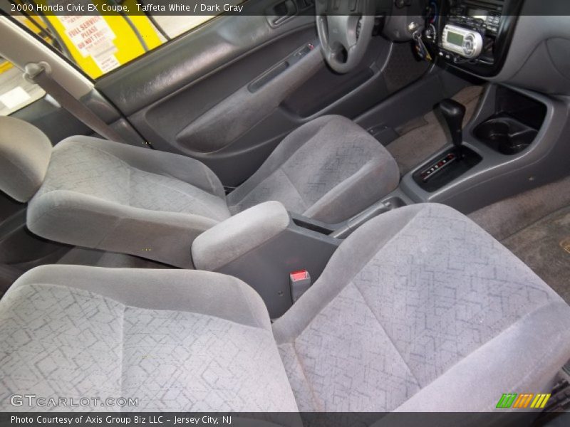Taffeta White / Dark Gray 2000 Honda Civic EX Coupe