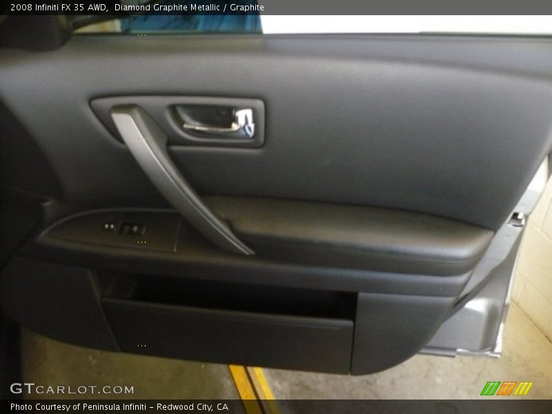 Diamond Graphite Metallic / Graphite 2008 Infiniti FX 35 AWD