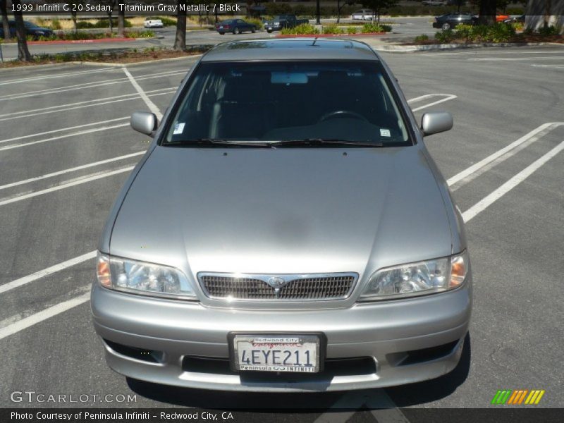 Titanium Gray Metallic / Black 1999 Infiniti G 20 Sedan