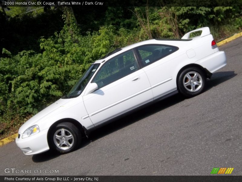 Taffeta White / Dark Gray 2000 Honda Civic EX Coupe