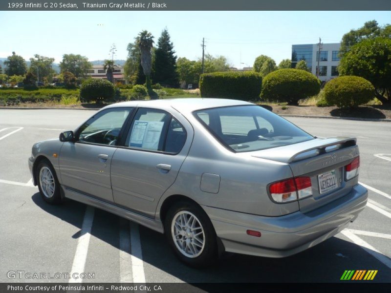 Titanium Gray Metallic / Black 1999 Infiniti G 20 Sedan