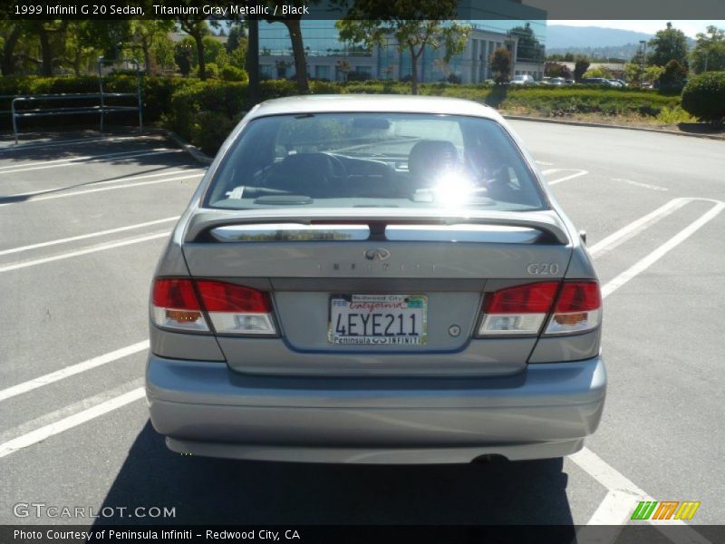 Titanium Gray Metallic / Black 1999 Infiniti G 20 Sedan