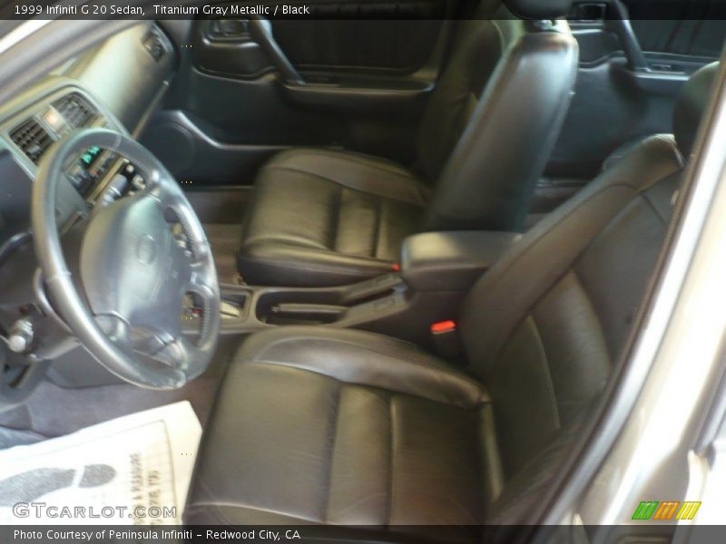 Titanium Gray Metallic / Black 1999 Infiniti G 20 Sedan
