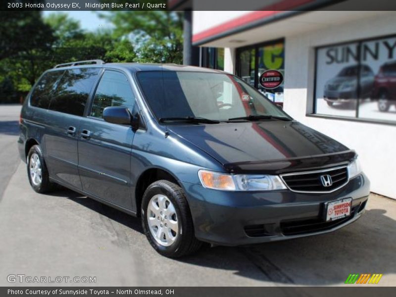 Midnight Blue Pearl / Quartz 2003 Honda Odyssey EX