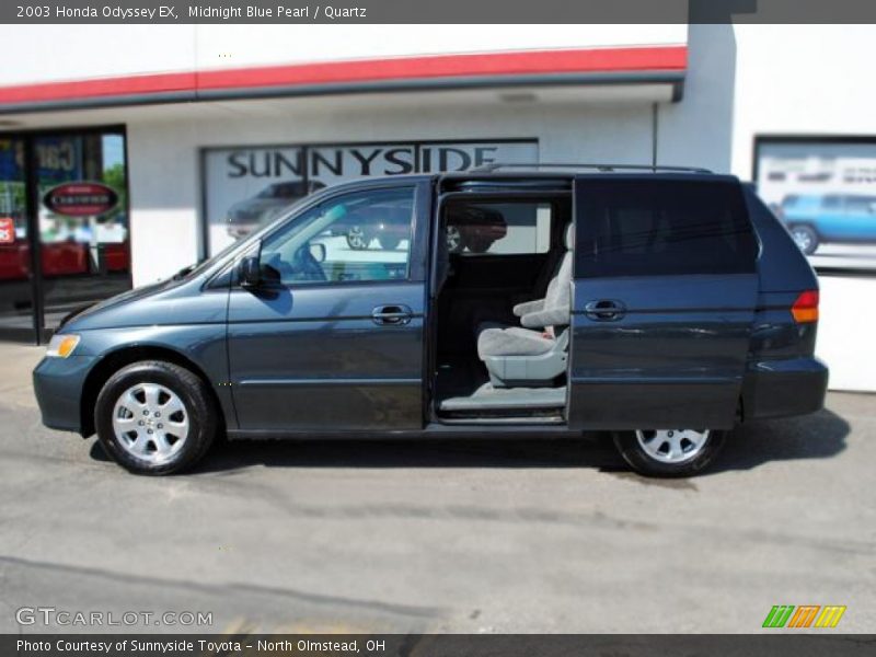 Midnight Blue Pearl / Quartz 2003 Honda Odyssey EX