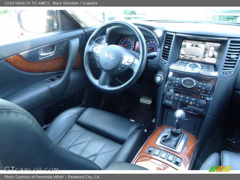 Dashboard of 2009 FX 50 AWD S