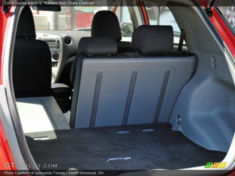 Radiant Red / Dark Charcoal 2009 Toyota Matrix S