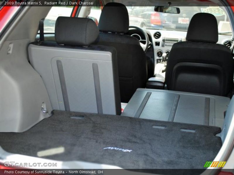 Radiant Red / Dark Charcoal 2009 Toyota Matrix S