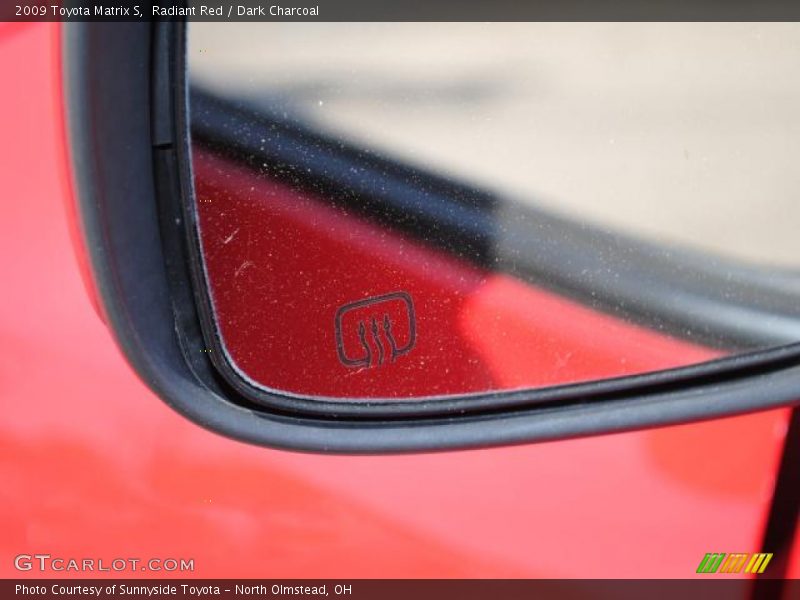 Radiant Red / Dark Charcoal 2009 Toyota Matrix S