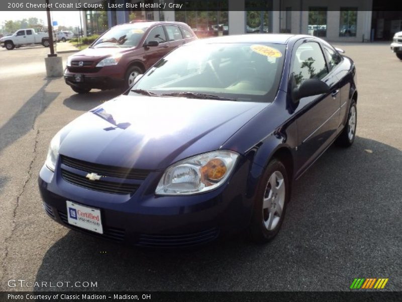 Laser Blue Metallic / Gray 2006 Chevrolet Cobalt LS Coupe