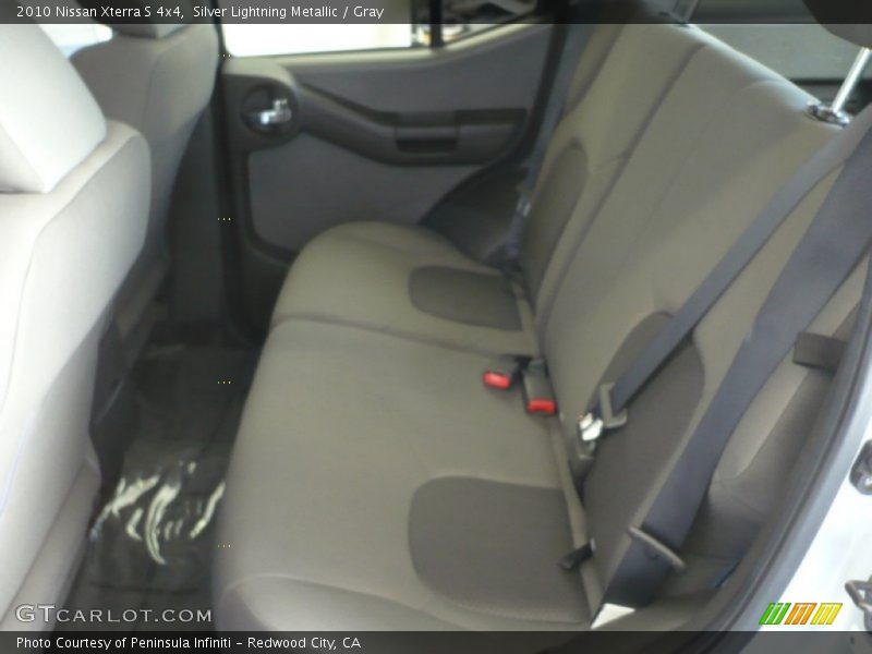 Silver Lightning Metallic / Gray 2010 Nissan Xterra S 4x4