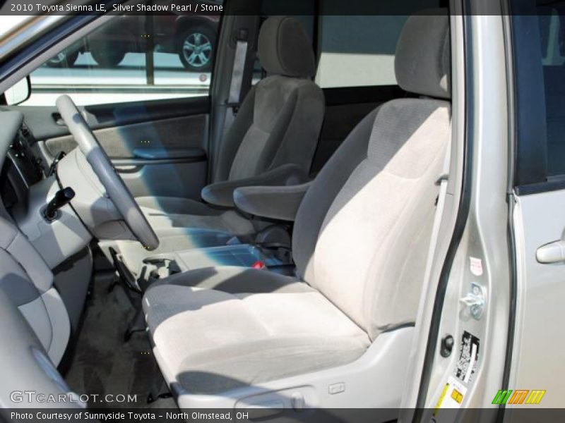 Silver Shadow Pearl / Stone 2010 Toyota Sienna LE