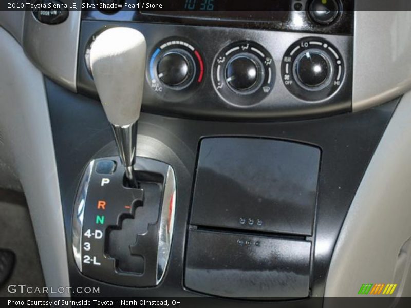 Silver Shadow Pearl / Stone 2010 Toyota Sienna LE