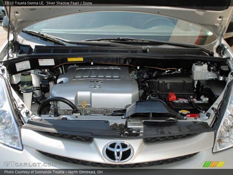 Silver Shadow Pearl / Stone 2010 Toyota Sienna LE